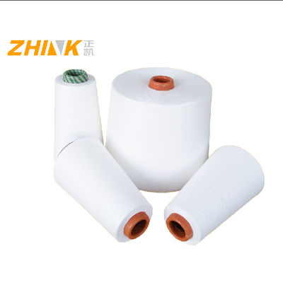 高強度 T/R 65/35 Ne30/2 TFO 織物用スプーン糸 30/2S 糸数 原白