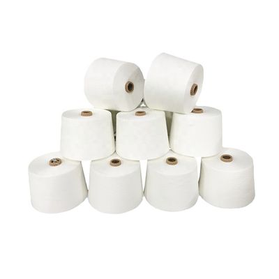 80% 粘性 20% レンズモダル NE30/1 シロ 編み物用 コンパクト スプーン 糸