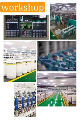 100% 粘着 Ne30/1 シロ コンパクト スプーン 糸 織り 編み 適用 に最適